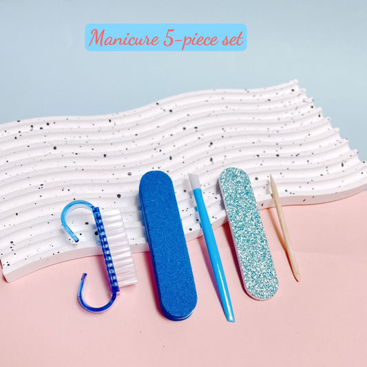 6-in-1 Magenta Nail Care Kit – Everything You Need for Salon-Perfect Nails at Home!