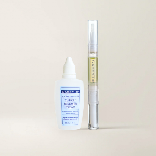 Nail Revival Kit: Nail Strengthener & Cuticle Cream Duo