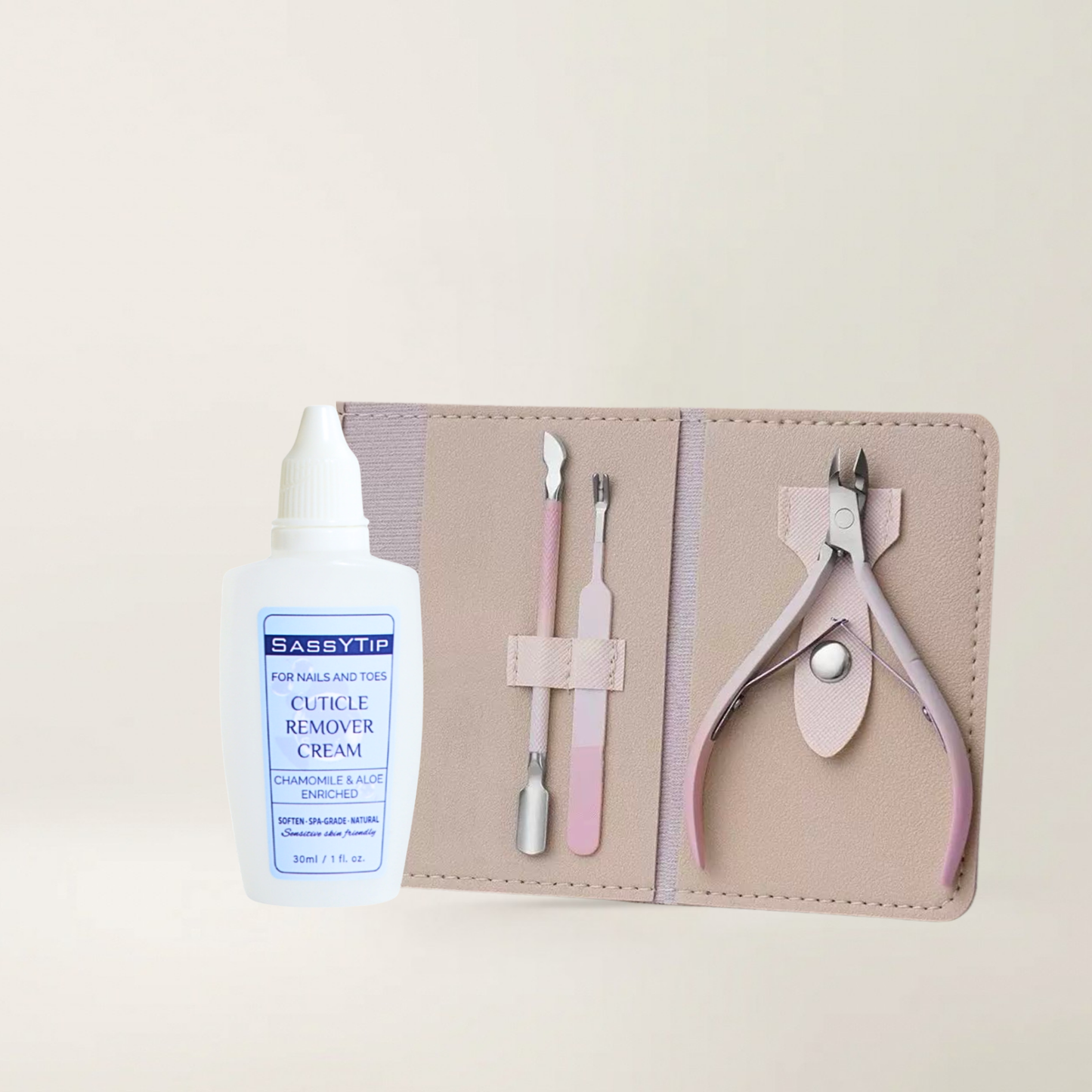 Pro Cuticle Kit: Precision Scissors & Cuticle Cream