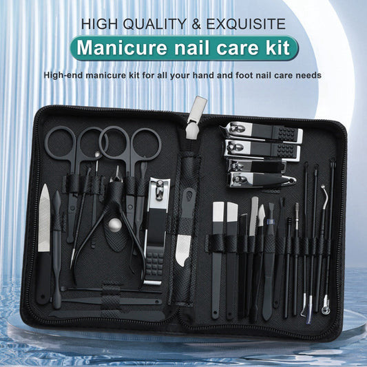 Ultimate 30-Piece Nail Clipper & Manicure Set β Precision Grooming, Anytime