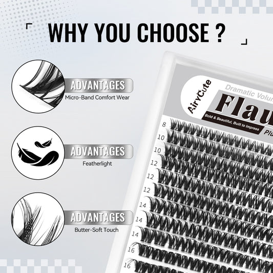 Flaunt | Dramatic Volume Collection Plush Pizzazz Lash Only