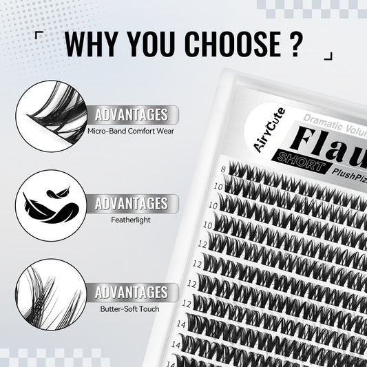 Flaunt | Dramatic Volume Collection Plush Pizzazz Lash Only (short)