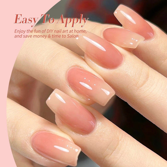 4 Colors Milky Jelly Gel Set Floral Hush 7ml