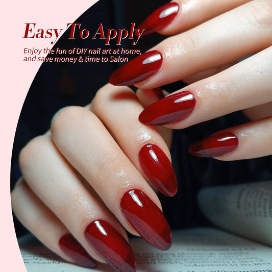 4 Colors Ruby Rose Jelly Gel Polish Set 7ml