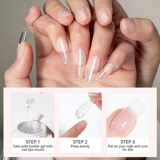 Non Stick Hand Extension Nail Kit