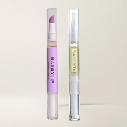 SassyTip Cuticle Pusher Pen 2.0 – Double the Nourishment