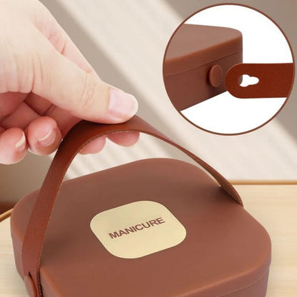 🔥 Splash-Proof Portable 7-PCS Nail Clipper Manicure Set