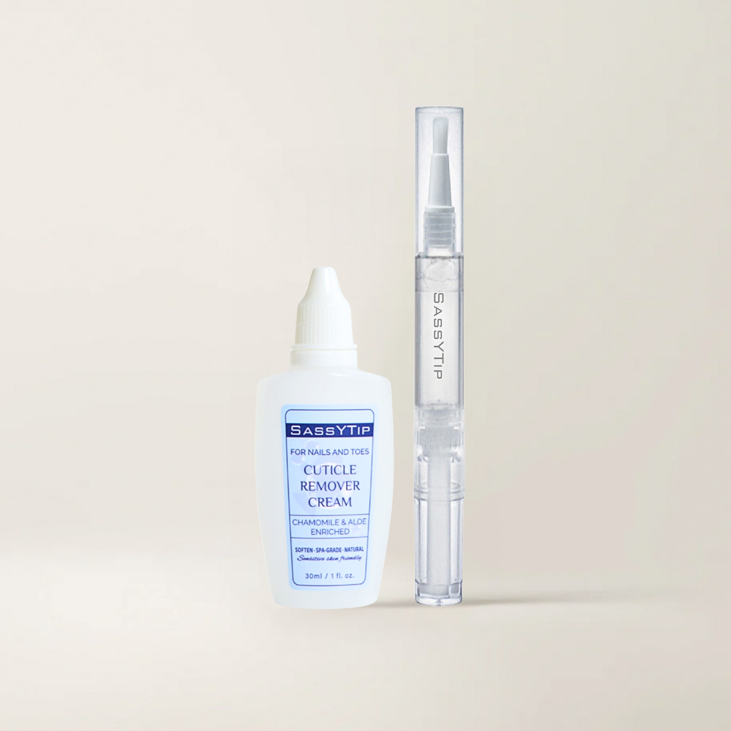 Nail Revival Kit: Nail Strengthener & Cuticle Cream Duo