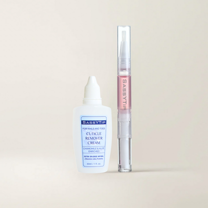 Nail Revival Kit: Nail Strengthener & Cuticle Cream Duo