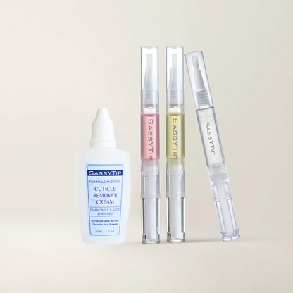 Nail Revival Kit: Nail Strengthener & Cuticle Cream Duo