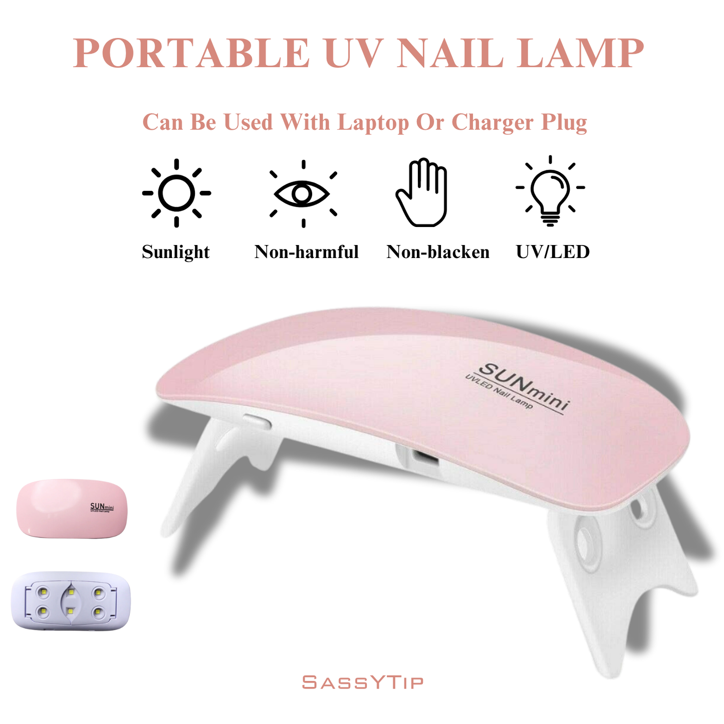 🖐️ Mini UV LED Nail Lamp – Salon Power in Your Pocket
