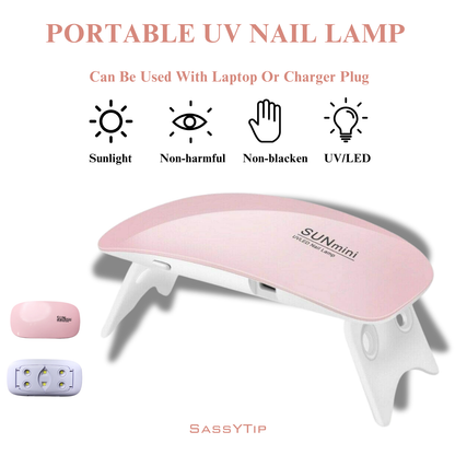 🖐️ Mini UV LED Nail Lamp – Salon Power in Your Pocket