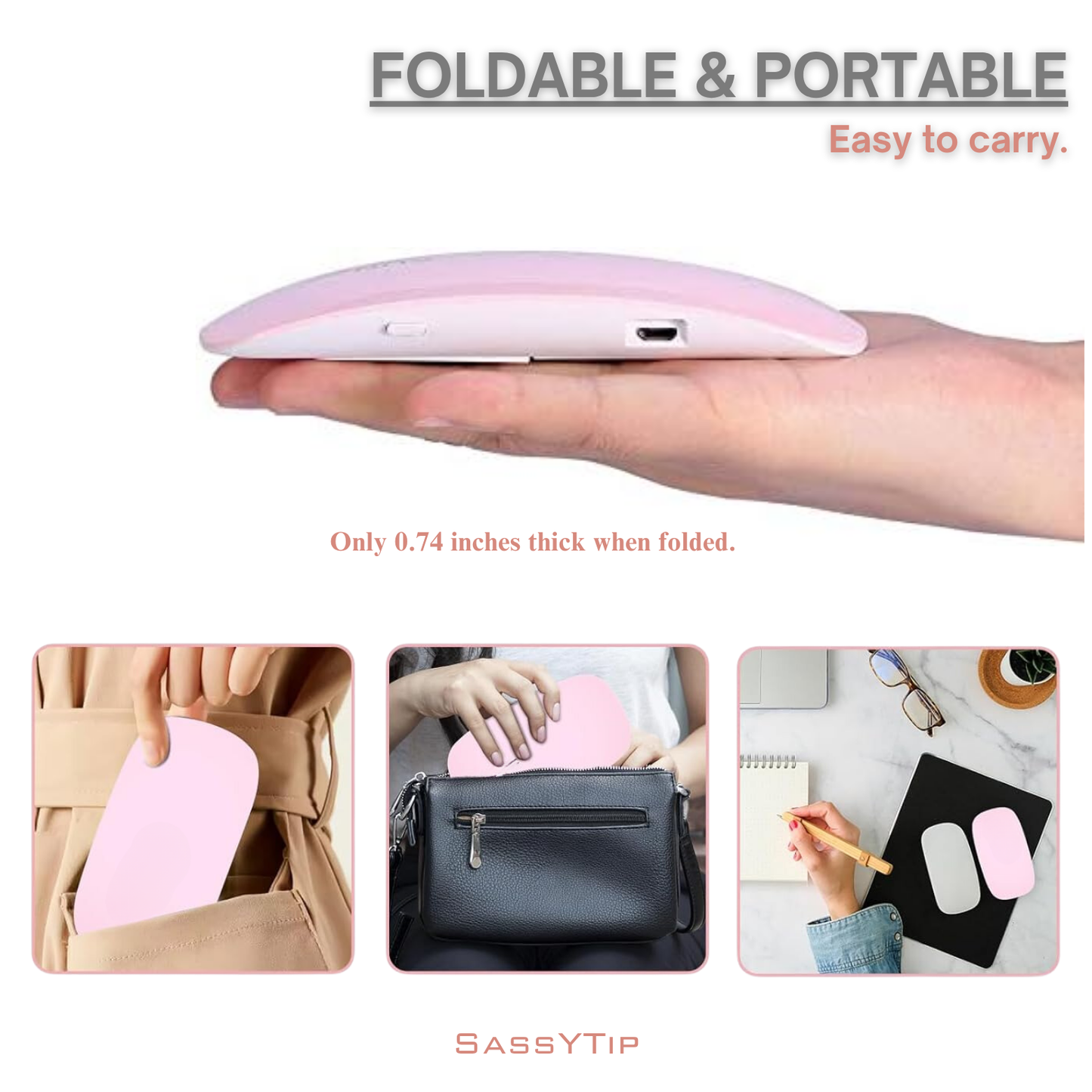 🖐️ Mini UV LED Nail Lamp – Salon Power in Your Pocket