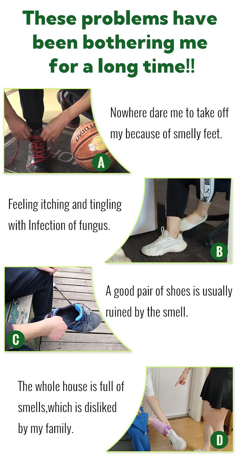 Herbal Antimicrobial Foot Spray with Tea Tree Oil, 100ml