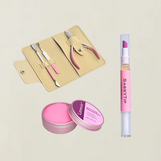 💅 SassyTip Nail Care Kit – Smooth, Shape & Shine Like a Pro