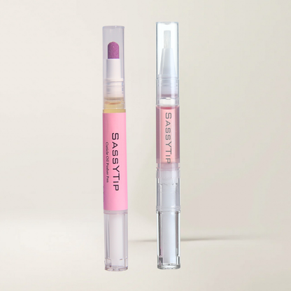 SassyTip Cuticle Pusher Pen 2.0 – Double the Nourishment
