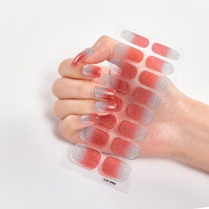 💅SEMICURED UV GEL NAIL STICKERS KIT