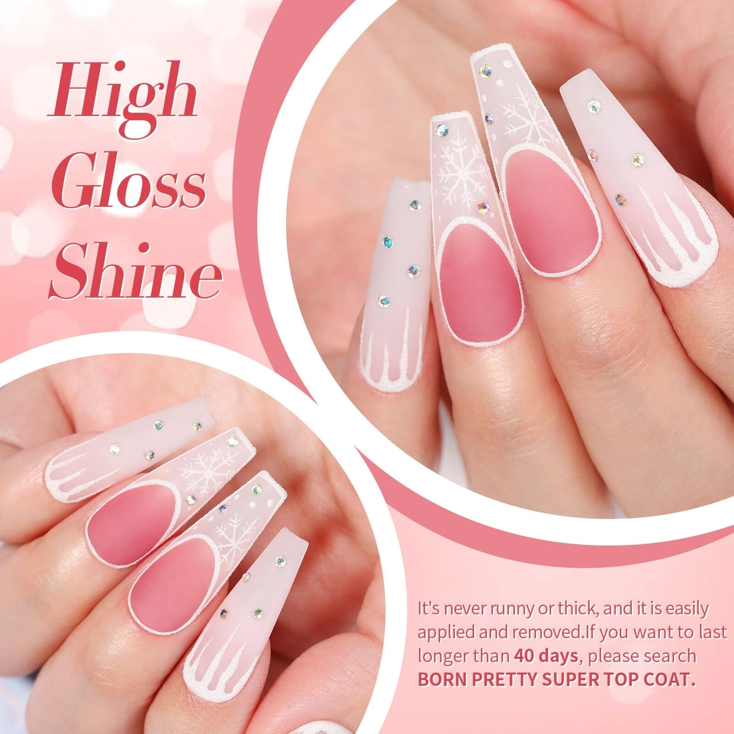6 Colors Jelly Gel Set Jelly Pink Forever 7ml