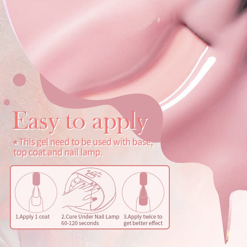 250g Jelly Nude Gel Polish