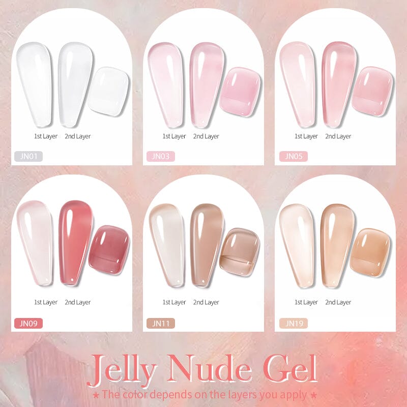 250g Jelly Nude Gel Polish