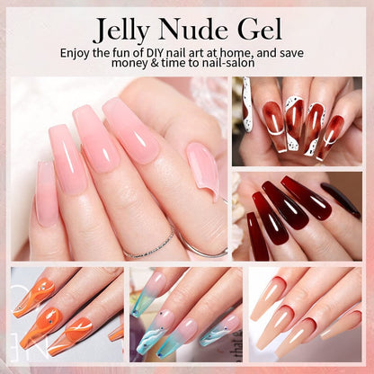 250g Jelly Nude Gel Polish