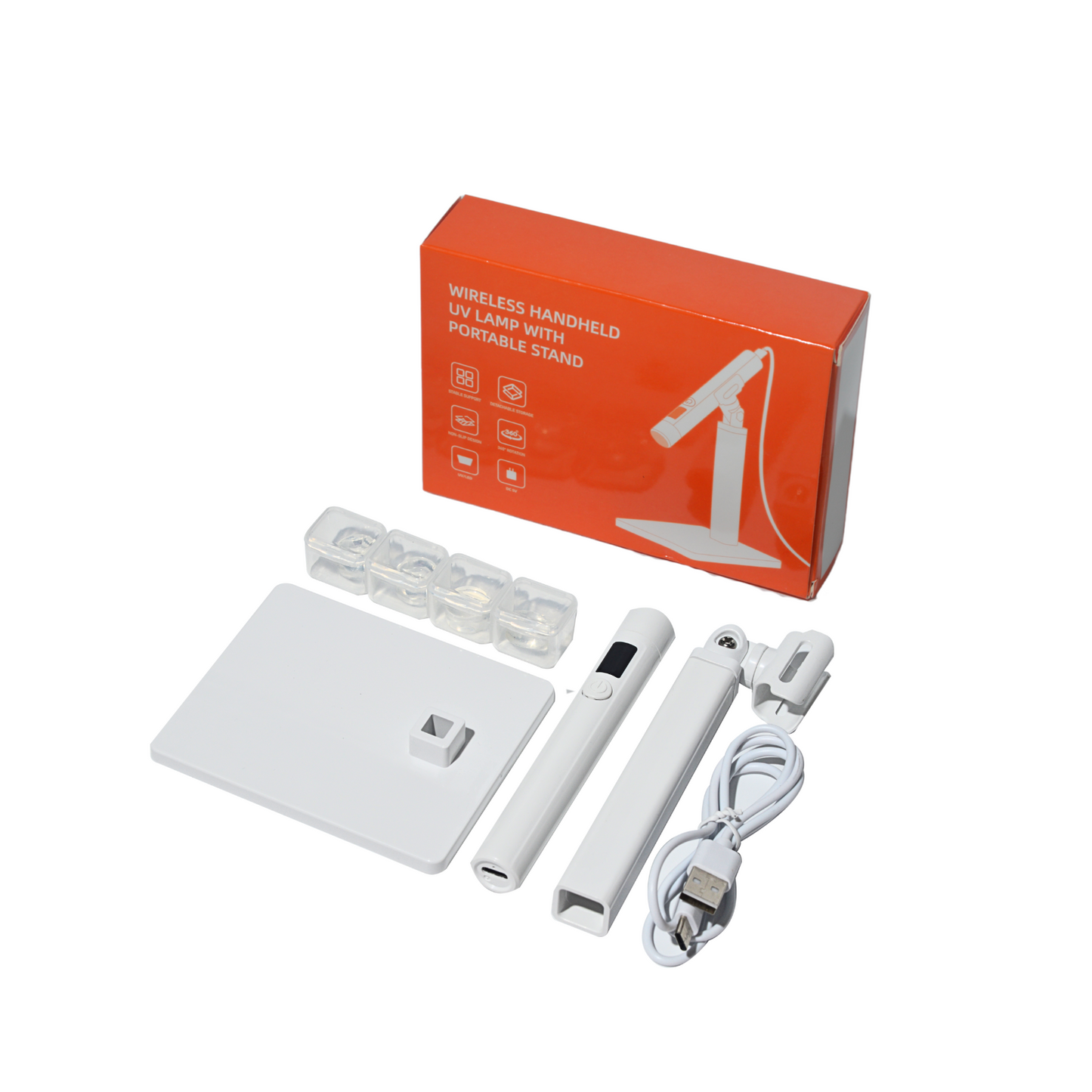 Nail Removal Made Easy – 3-in-1 Solid Gel Remover Pen Set with U-Shaped LED Light