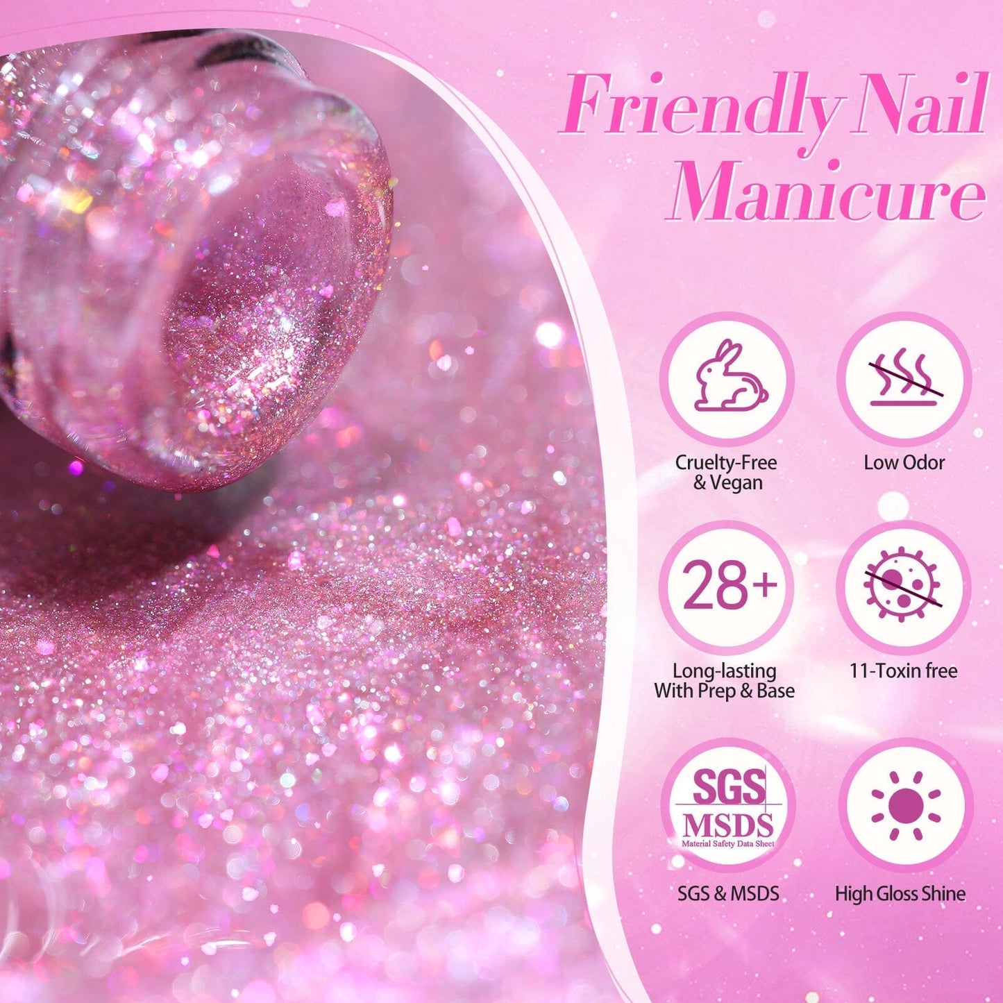 4 Colors Cat Magnetic Gel Polish Set Jelly Pink Auroras 5ml