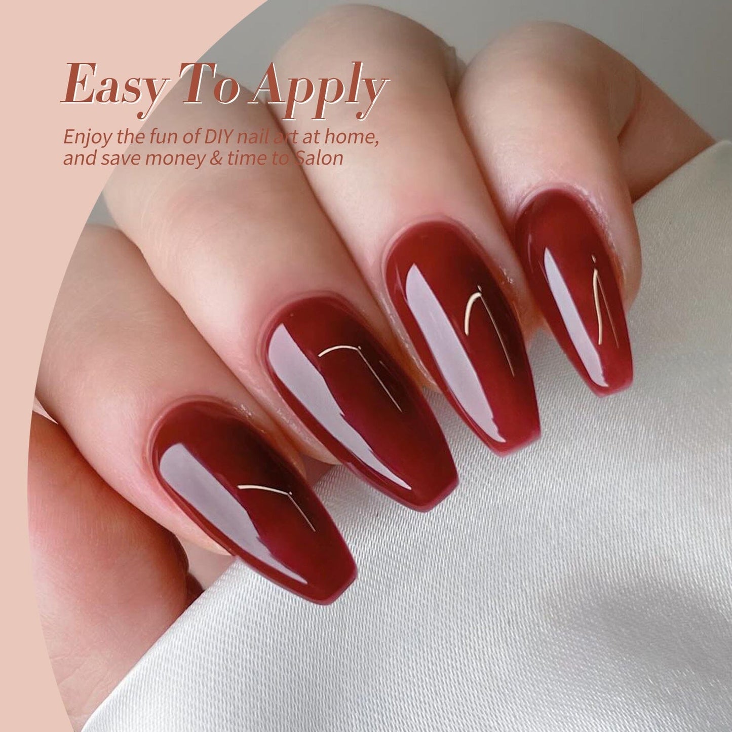 4 Colors Autumn Ember Milky Jelly Gel Set 7ml