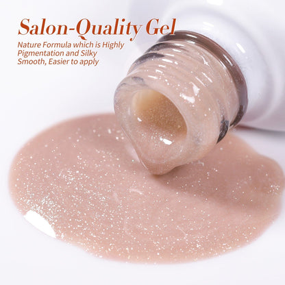 6 Colors Gel Polish Love Letter Mixed Set 7ml