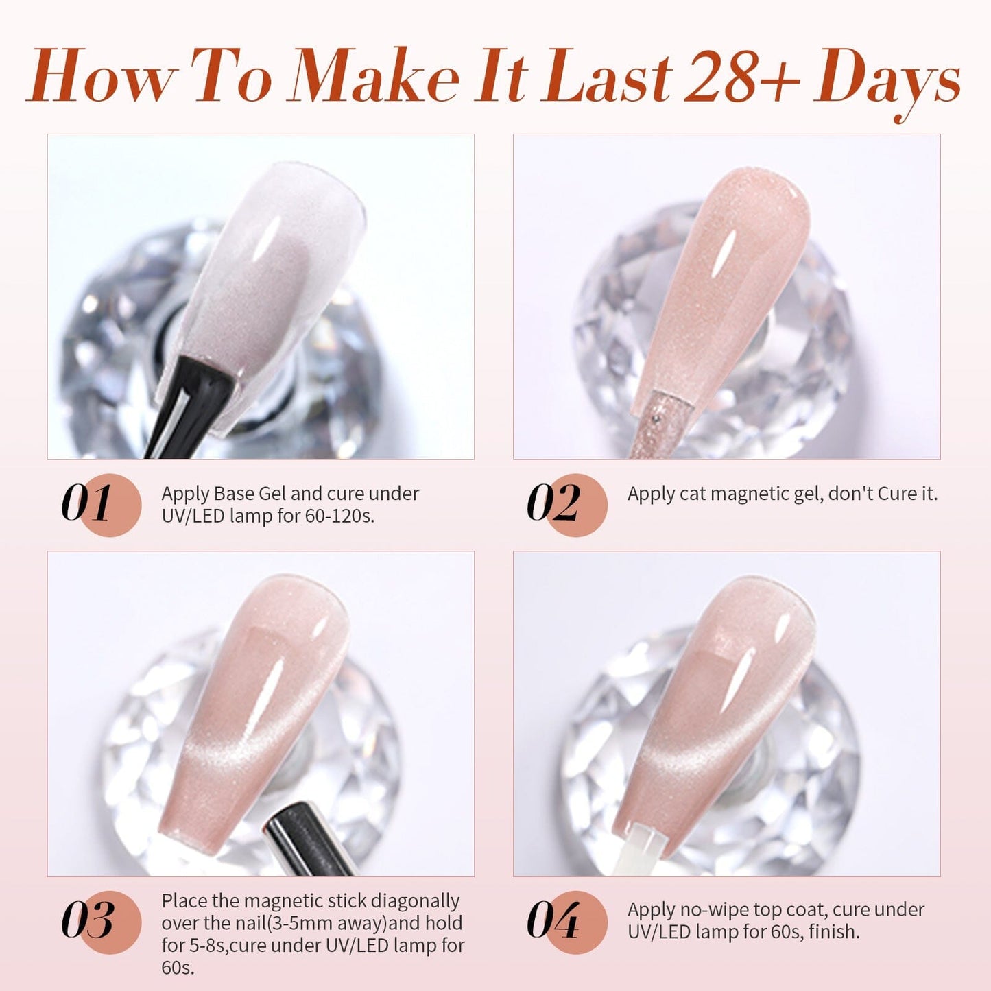 6 Colors Gel Polish Love Letter Mixed Set 7ml