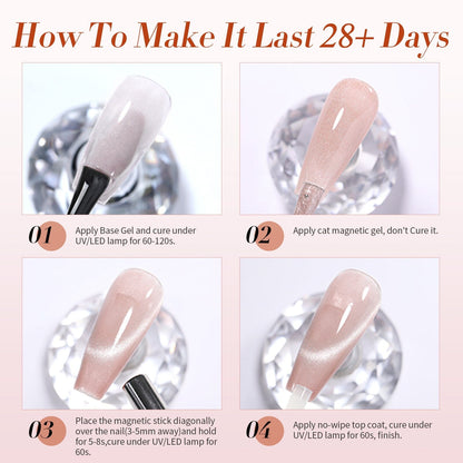 6 Colors Gel Polish Love Letter Mixed Set 7ml