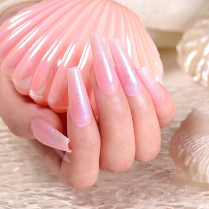 6 Colors Jelly Gel Polish Set T06 Conch Spirit 7ml