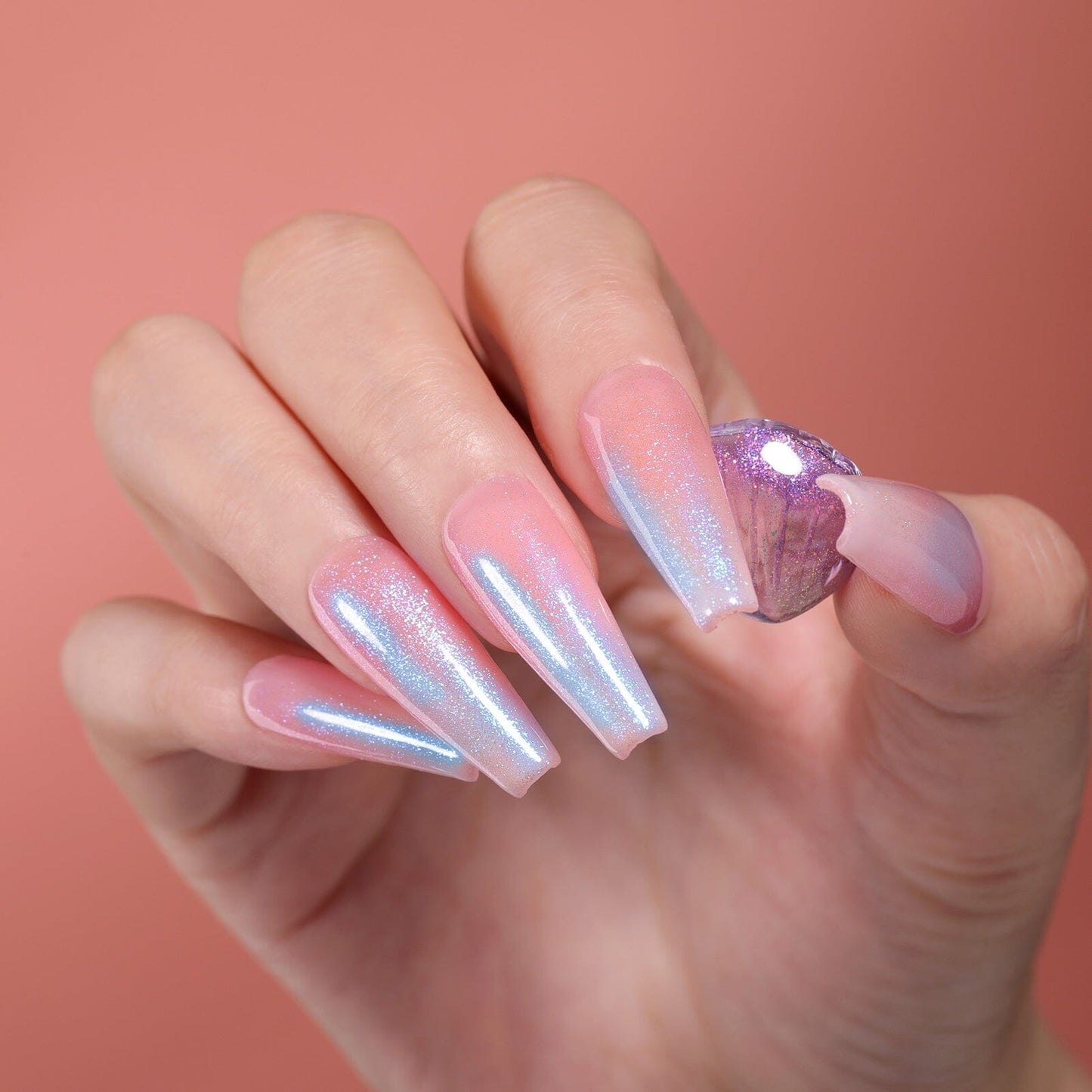 6 Colors Jelly Gel Polish Set T06 Conch Spirit 7ml
