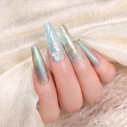 6 Colors Jelly Gel Polish Set T06 Conch Spirit 7ml