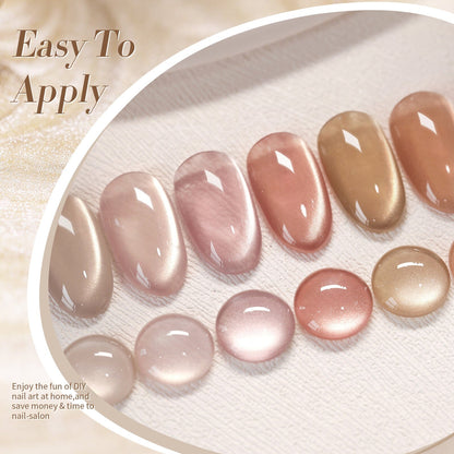 6 Colors Moonlight Cat Magnetic Gel Polish Set 7ml