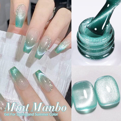 6 Colors Mint Manbo Gel Polish Set 01 10ml
