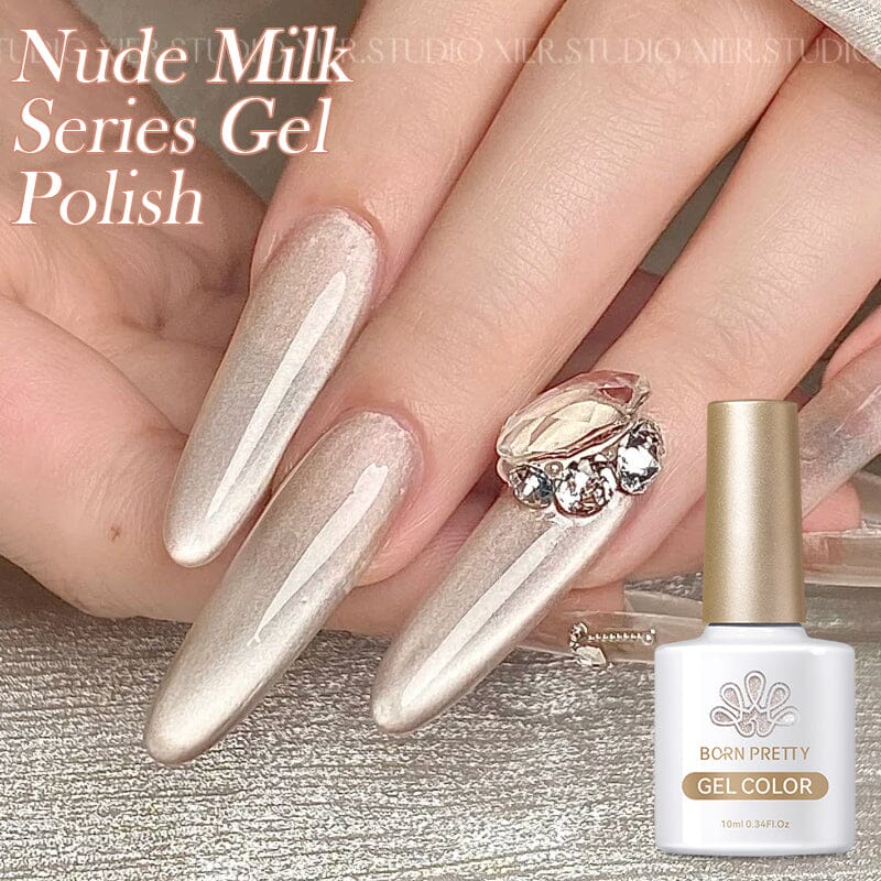 6 Colors Nude Milk Gel Polish Set 05 10ml