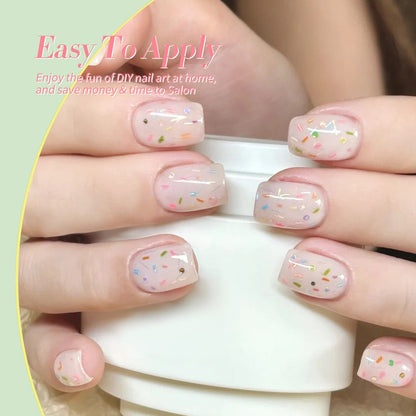6 Colors Jelly Gel Polish Set J05 Candy Glass 7ml