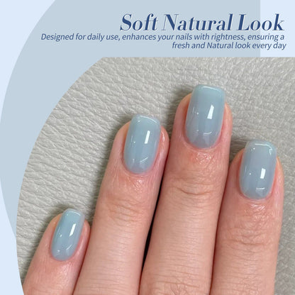 6 Colors Jelly Gel Polish Set J06 Lake Baikal 7ml
