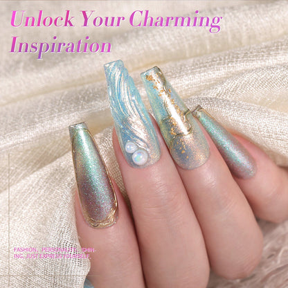 6 Colors Aurora Gel Polish Set T04 Conch Spirit 7ml