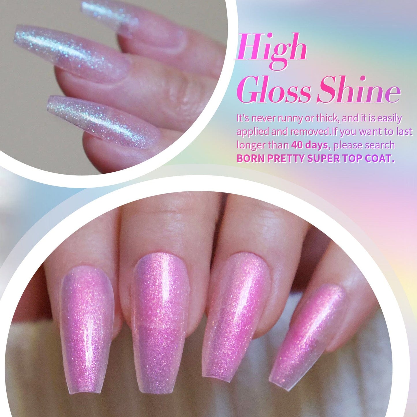 6 Colors Aurora Gel Polish Set T04 Conch Spirit 7ml