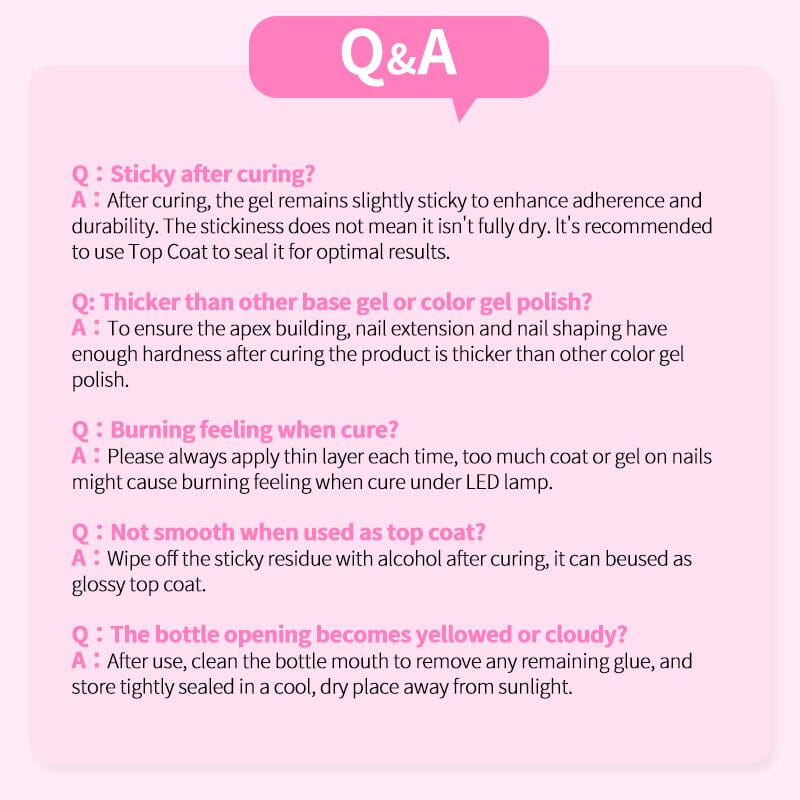 5pcs 6 in 1 Nail Glue Gel Polish 15ml