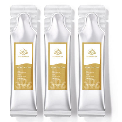 3pcs Super Top Coat 15ml (Bag)