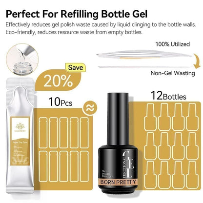 4pcs Set Super Top Coat 15ml