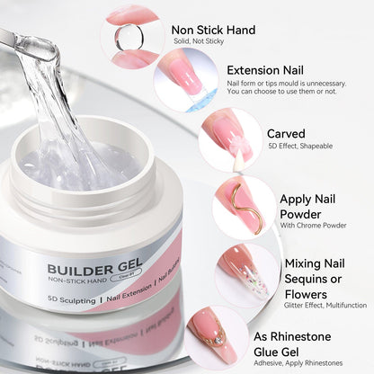Non Stick Hand Extension Nail Kit