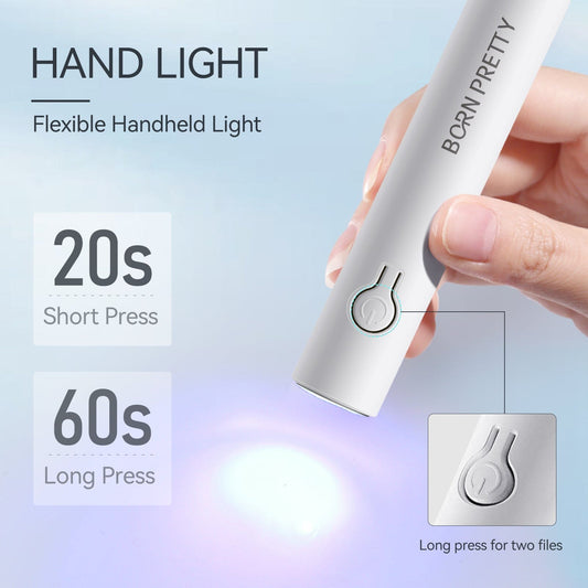 Mini Hand Light & Solid Nail Tips Gel