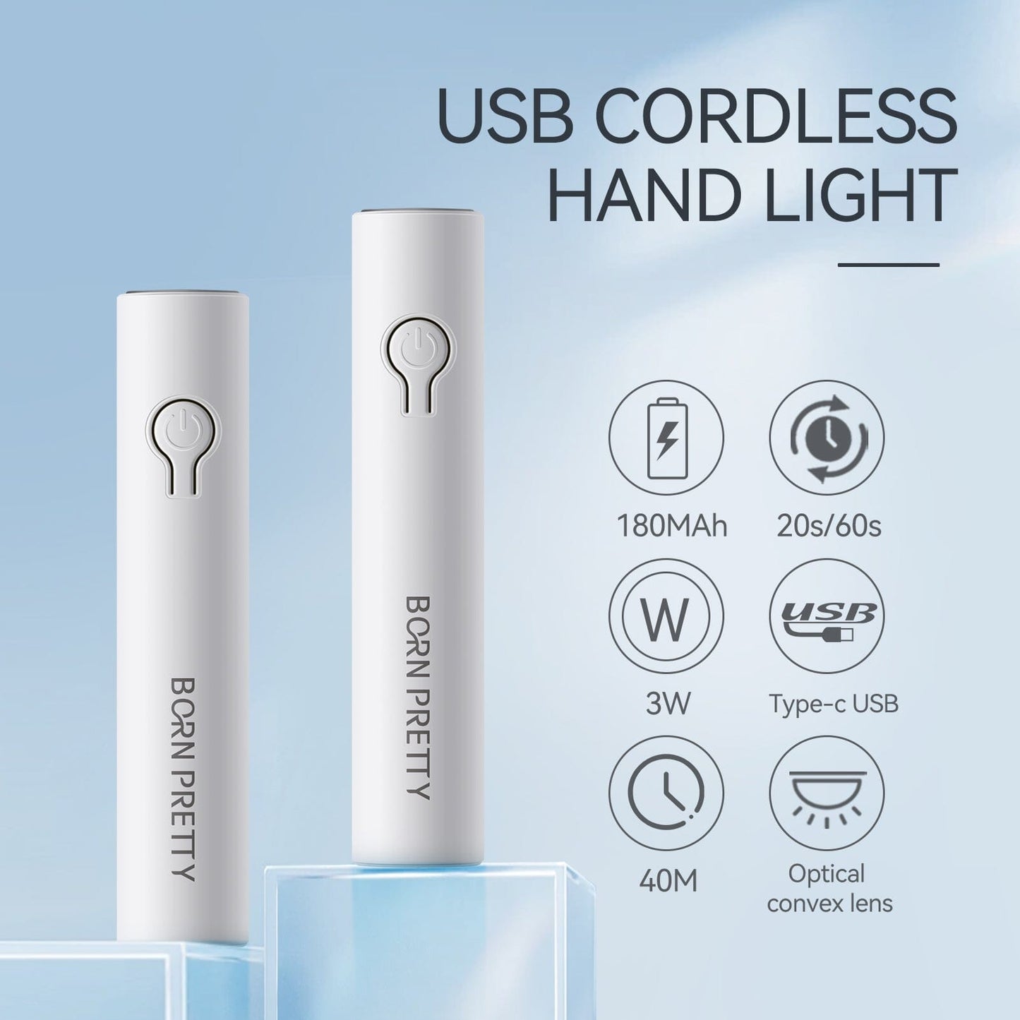 Mini Hand Light & 6 in 1 Gel & Nail Debonder
