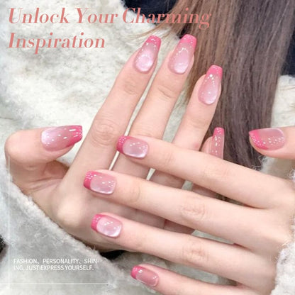 2 Bottles Gel Set French Cat Magnetic Gel 10ml