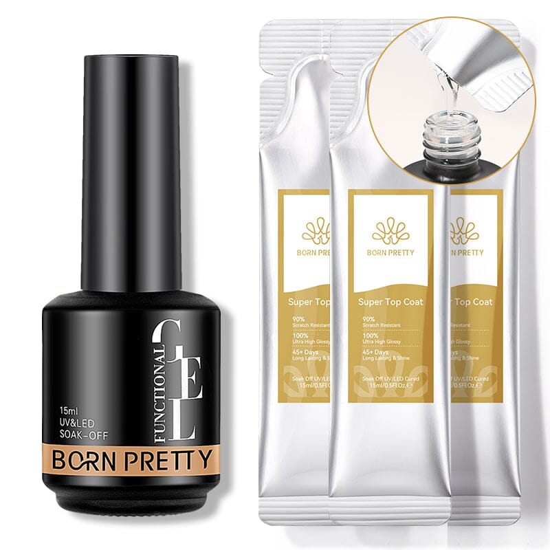 4pcs Super Top Coat Set 15ml