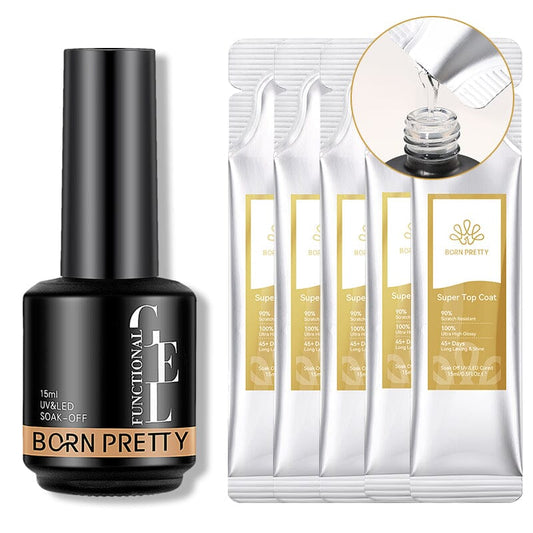 6pcs Super Top Coat Set 15ml